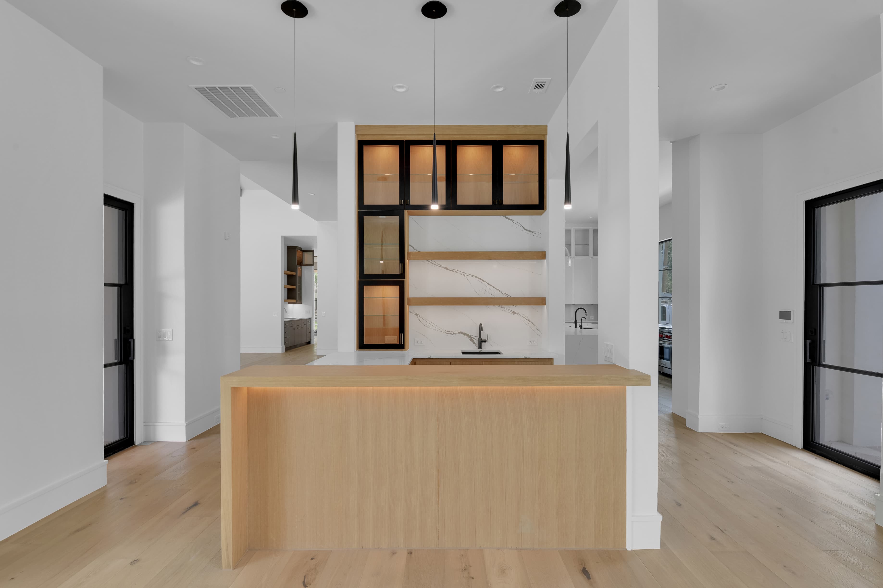 Carefully executed custom home interior by Alford Custom Builders